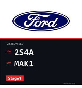 Ford Focus 2S4A MAK1 Stage1 tuning file