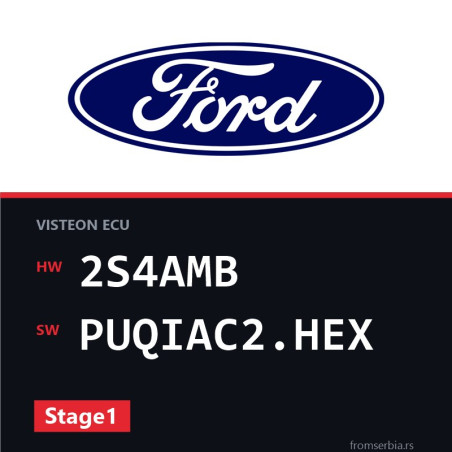 Ford Focus 2S4AMB PUQIAC2.HEX Stage1 tuning file