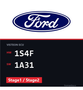 Ford Focus 1S4F 1A31 Stage1 / Stage2 tuning file