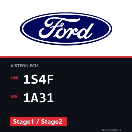Ford Focus 1S4F 1A31 Stage1 / Stage2 tuning file
