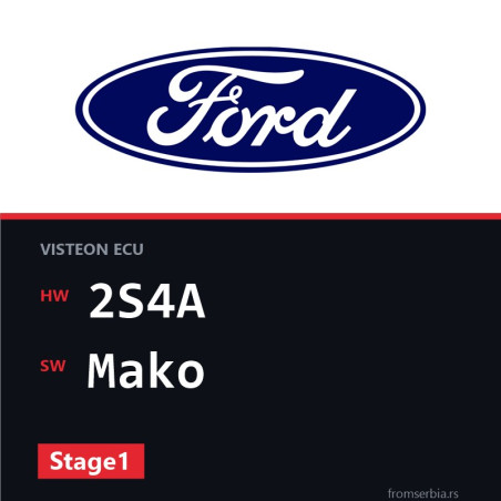Ford Focus 2S4A Mako Stage1 tuning file