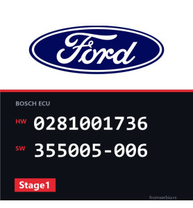 Ford Galaxy 0281001736 355005-006 Stage1 tuning file