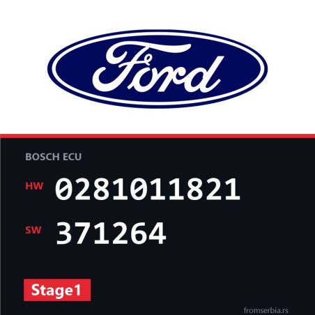 Ford Galaxy 0281011821 371264 Stage1 tuning file