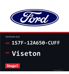 Ford Mondeo 1S7F-12A650-CUFF Viseton Stage1 tuning file