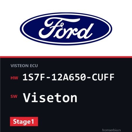 Ford Mondeo 1S7F-12A650-CUFF Viseton Stage1 tuning file