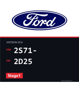 Ford Mondeo 2S71- 2D25 Stage1 tuning file