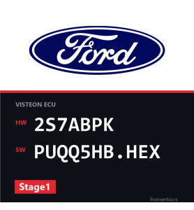 Ford Mondeo 2S7ABPK PUQQ5HB.HEX Stage1 tuning file