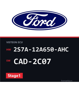 Ford Mondeo 2S7A-12A650-AHC CAD-2C07 Stage1 tuning file