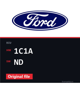 Ford Transit 1C1A ND original ECU file