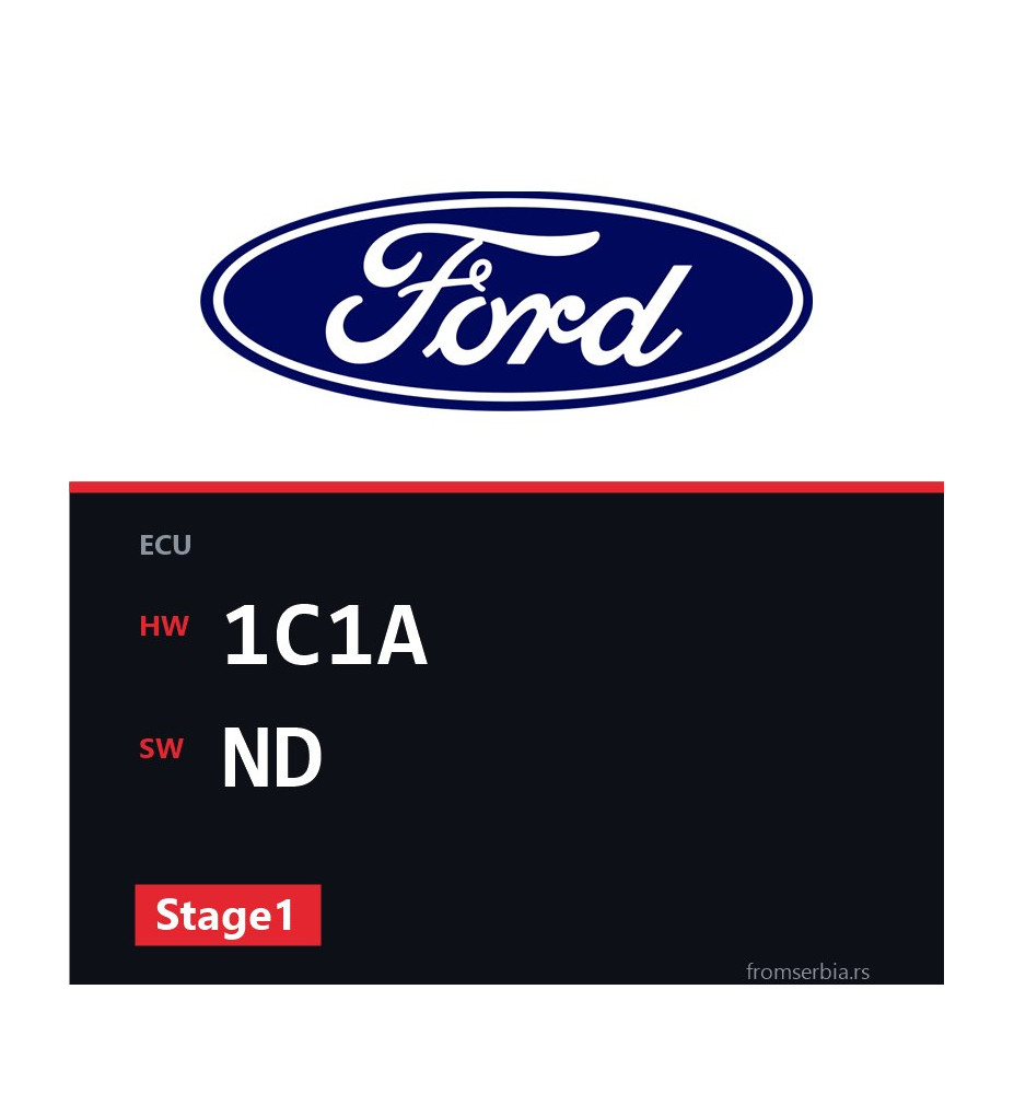 Ford Transit 1C1A ND Stage1 tuning file