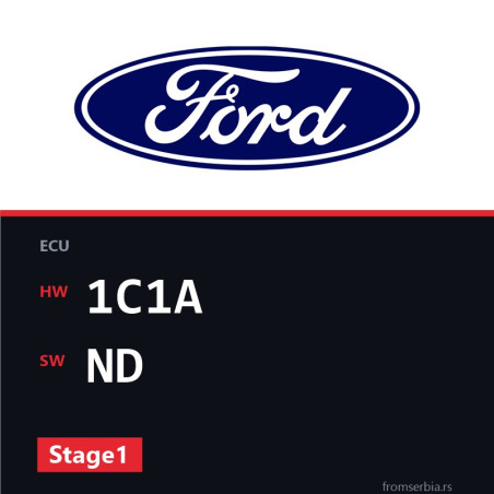 Ford Transit 1C1A ND Stage1 tuning file