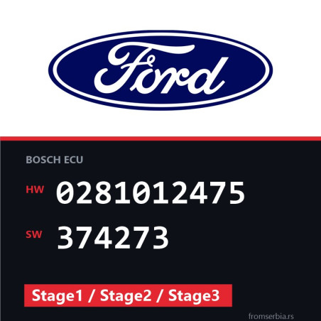 Ford Galaxy 0281012475 374273 Stage1 / Stage2 / Stage3 tuning file
