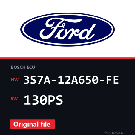 Ford Mondeo 3S7A-12A650-FE 130PS original ECU file