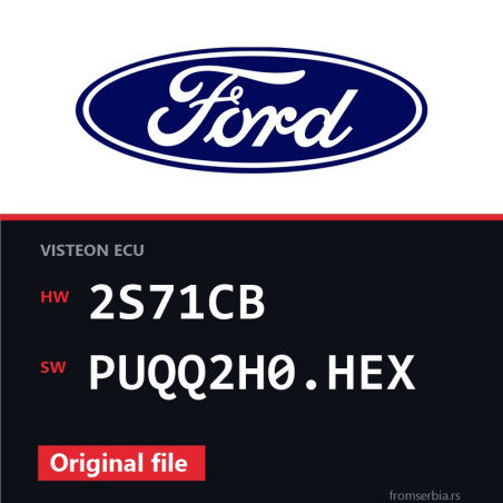 Ford Mondeo 2S71CB PUQQ2H0.HEX original ECU file