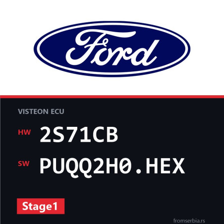 Ford Mondeo 2S71CB PUQQ2H0.HEX Stage1 tuning file