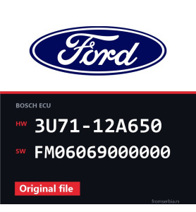 Ford Fiesta 3U71-12A650 FM06069000000 original ECU file