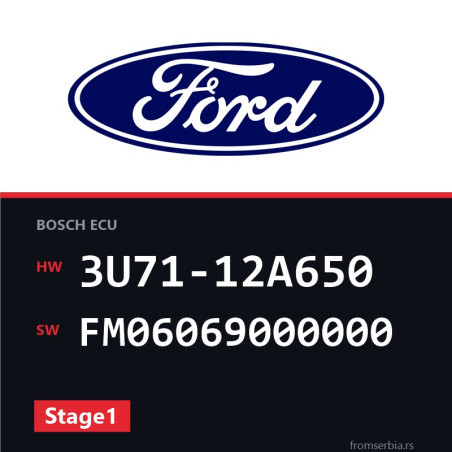 Ford Fiesta 3U71-12A650 FM06069000000 Stage1 tuning file