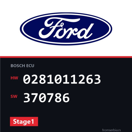 Ford Focus 0281011263 370786 Stage1 tuning file