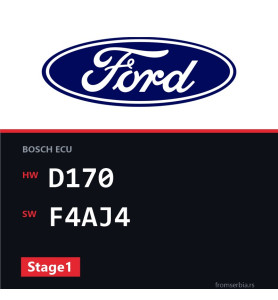 Ford Focus D170 F4AJ4 Stage1 tuning file