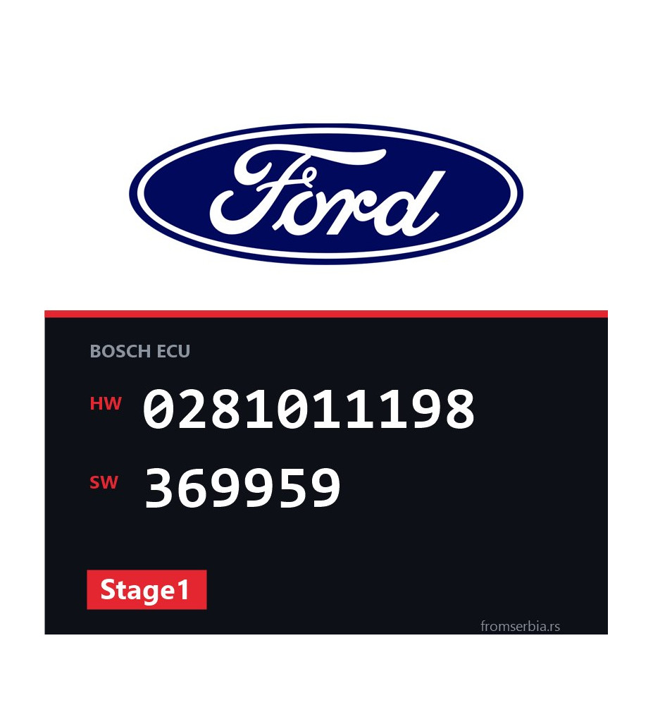 Ford Galaxy 0281011198 369959 Stage1 tuning file
