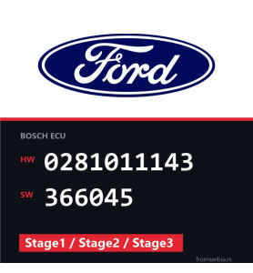 Ford Galaxy 0281011143 366045 Stage1 / Stage2 / Stage3 tuning file