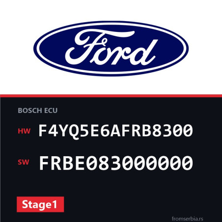 Ford Mondeo F4YQ5E6AFRB8300 FRBE083000000 Stage1 tuning file