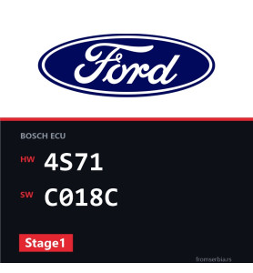Ford Mondeo 4S71 C018C Stage1 tuning file