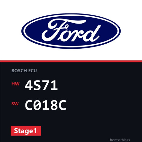 Ford Mondeo 4S71 C018C Stage1 tuning file
