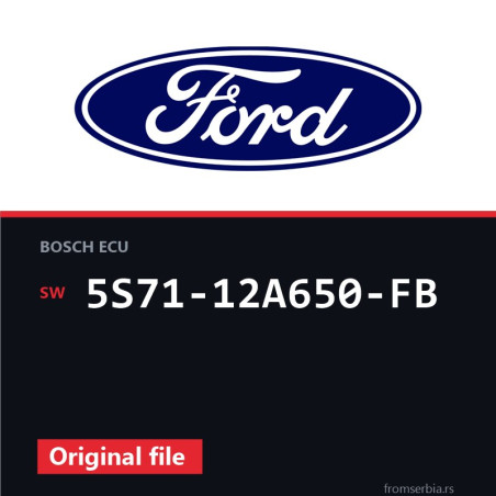 Ford Mondeo 5S71-12A650-FB original ECU file