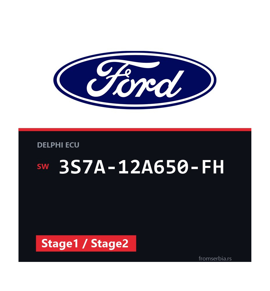 Ford Mondeo 3S7A-12A650-FH Stage1 / Stage2 tuning file