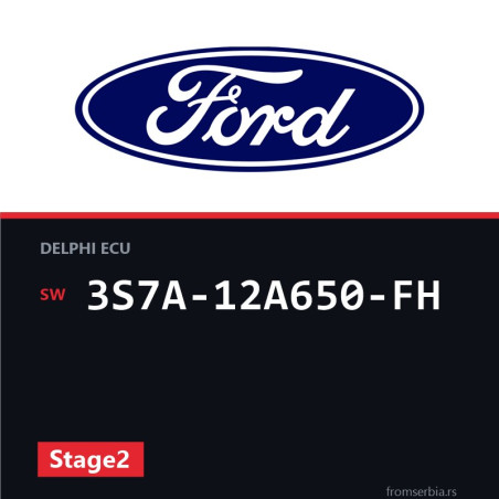 Ford Mondeo 3S7A-12A650-FH Stage2 tuning file