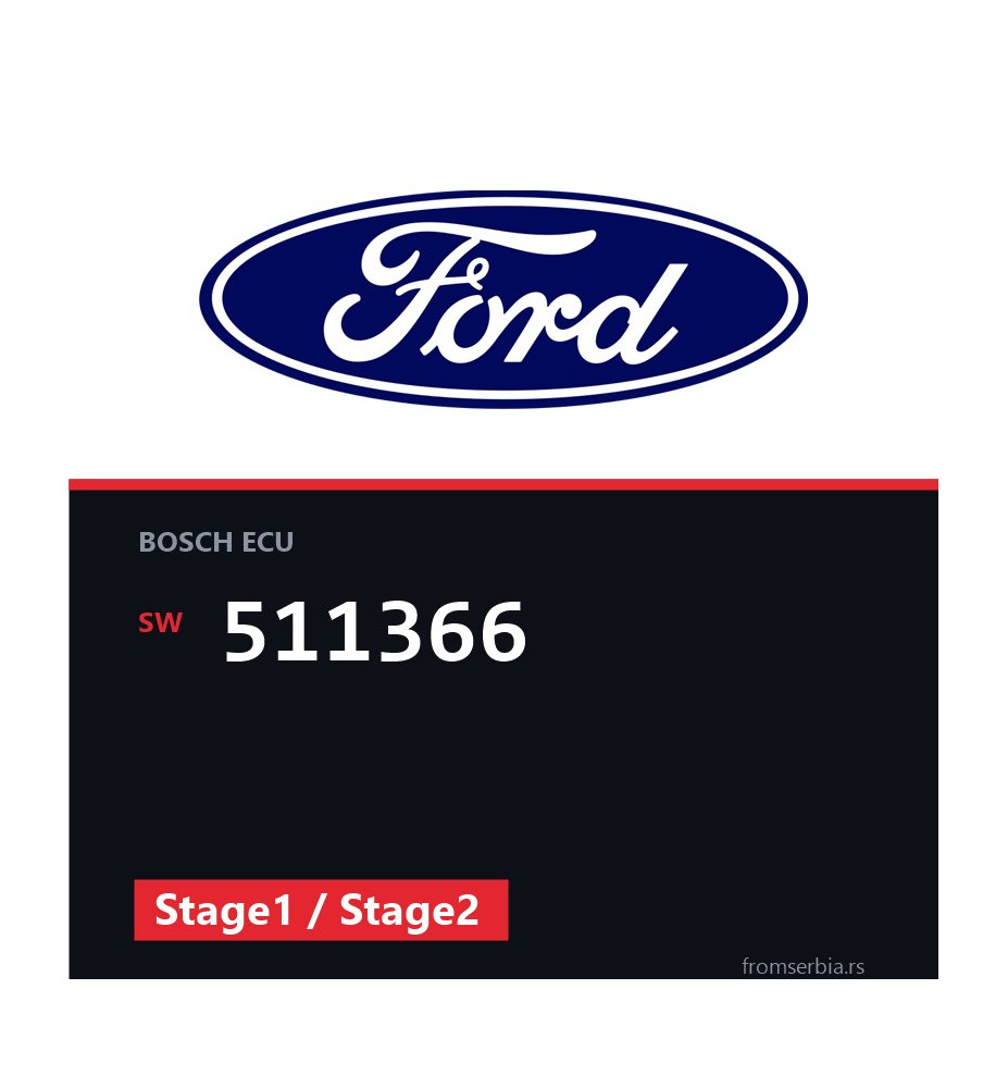 Ford Mondeo 511366 Stage1 / Stage2 tuning file