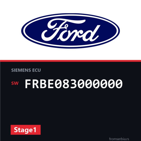 Ford S-Max FRBE083000000 Stage1 tuning file