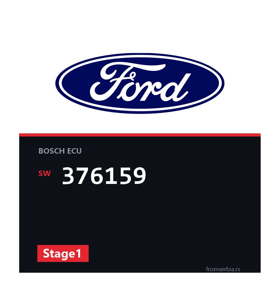 Ford Focus 376159 Stage1 tuning file