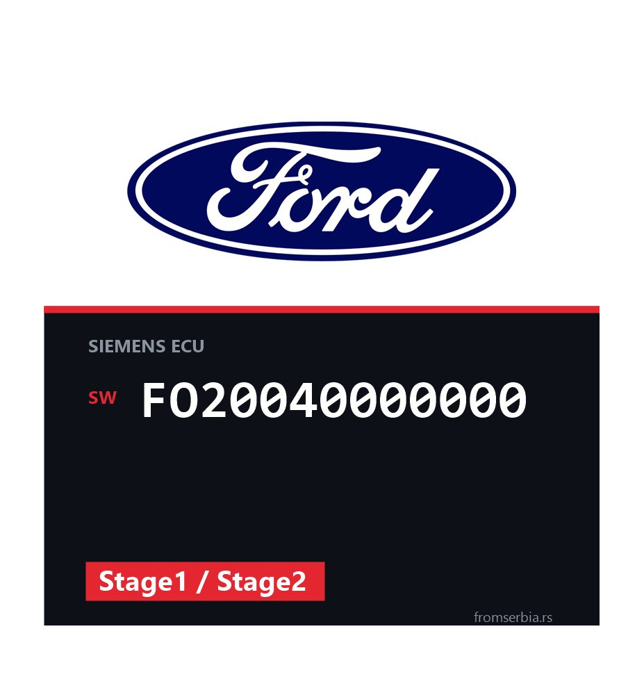 Ford Focus FO20040000000 Stage1 / Stage2 tuning file