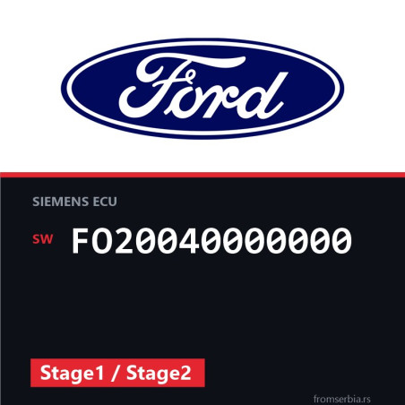 Ford Focus FO20040000000 Stage1 / Stage2 tuning file