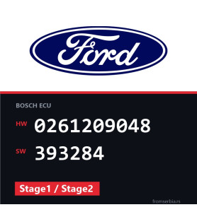 Ford Focus 0261209048 393284 Stage1 / Stage2 tuning file