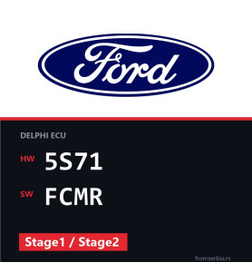 Ford Mondeo 5S71 FCMR Stage1 / Stage2 tuning file
