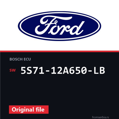 Ford Mondeo 5S71-12A650-LB original ECU file