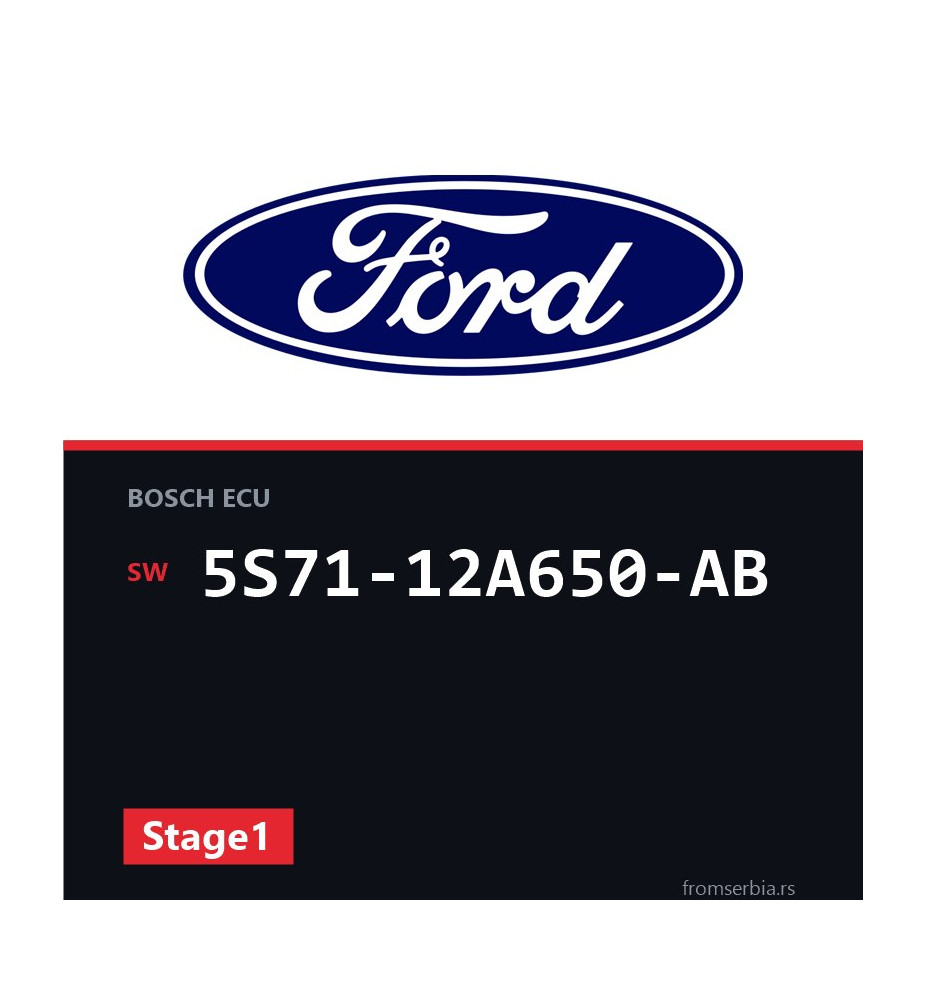 Ford Mondeo 5S71-12A650-AB Stage1 tuning file