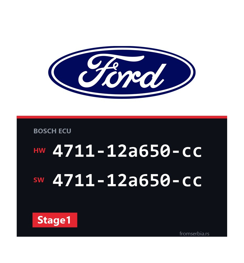 Ford Transit 4711-12a650-cc 4711-12a650-cc Stage1 tuning file