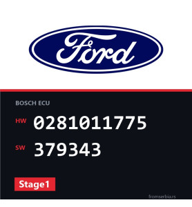 Ford C-Max 0281011775 379343 Stage1 tuning file