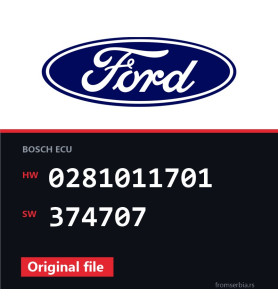 Ford Focus 0281011701 374707 original ECU file