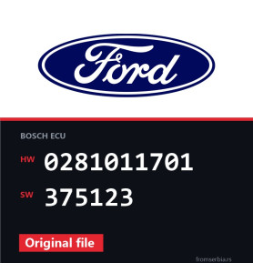 Ford Focus 0281011701 375123 original ECU file