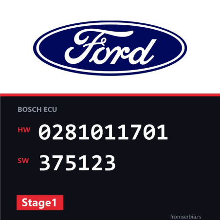 Ford Focus 0281011701 375123 Stage1 tuning file