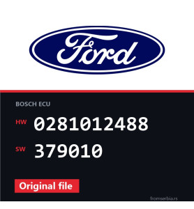 Ford Focus 0281012488 379010 original ECU file