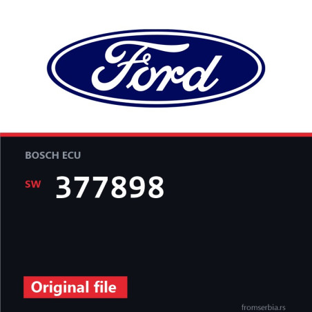 Ford Focus 377898 original ECU file