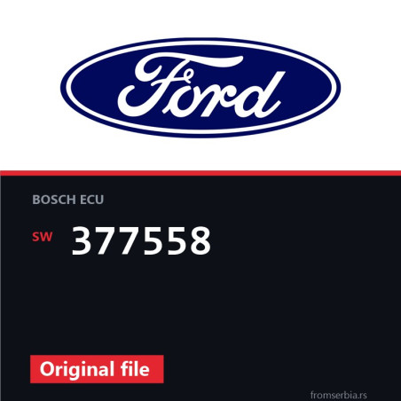 Ford Focus 377558 original ECU file