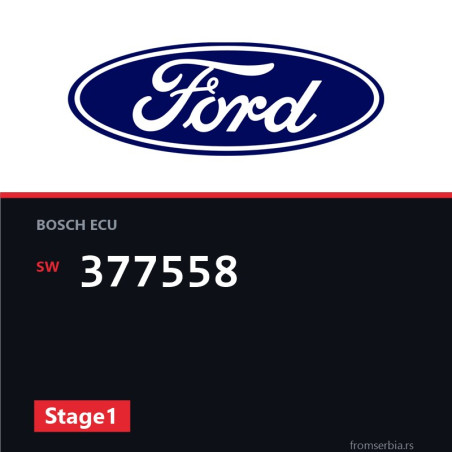 Ford Focus 377558 Stage1 tuning file