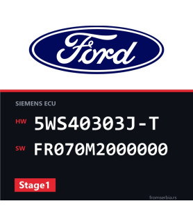 Ford Focus 5WS40303J-T FR070M2000000 Stage1 tuning file